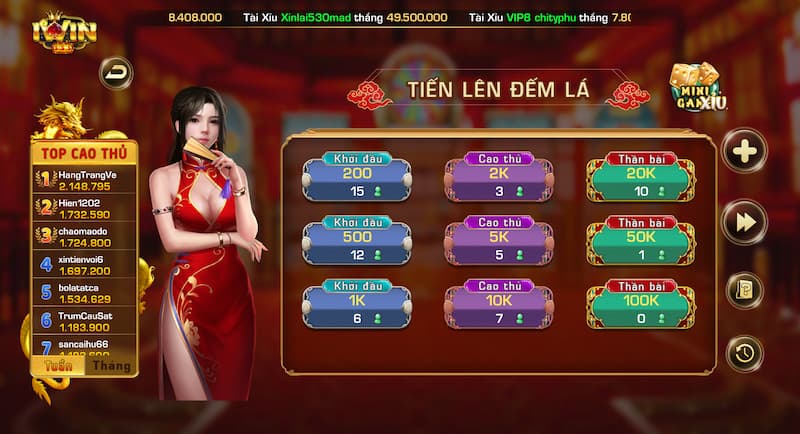 Tổng hợp những trò chơi có tại sảnh game bài KUBET club 